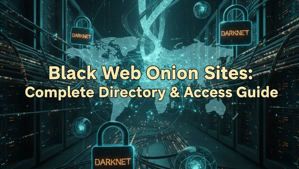Black Web Onion Sites: Complete Directory & Access Guide