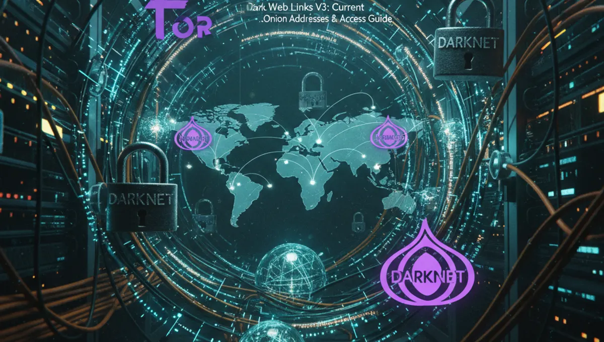 Dark Web Links V3: Current .Onion Addresses & Access Guide
