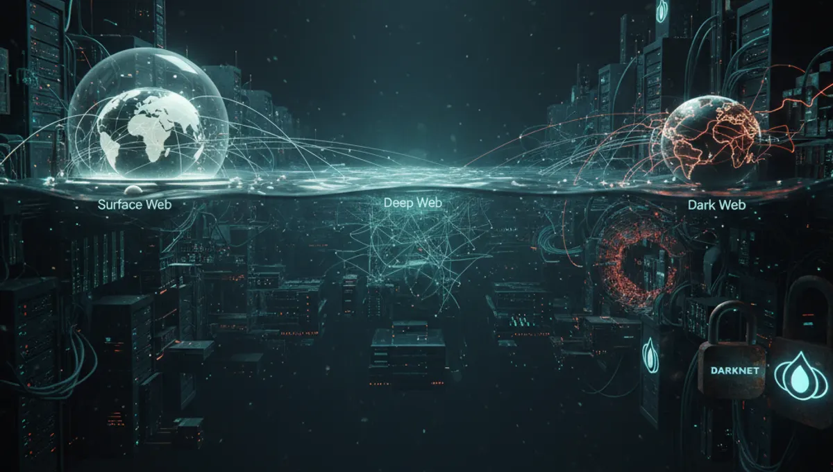Deep Web vs Surface Web vs Dark Web: Key Differences